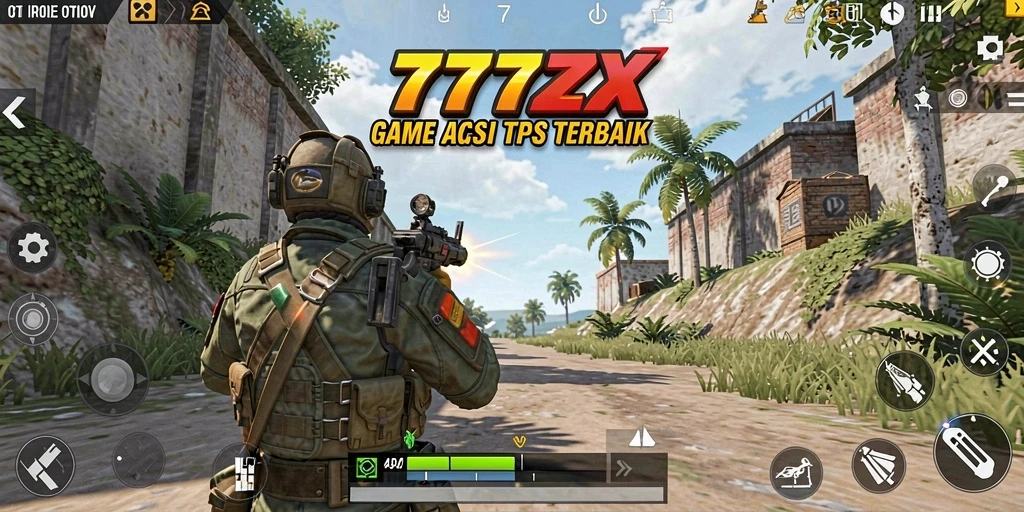 Tangkapan layar utama dari gameplay mendebarkan di 777ZX.
