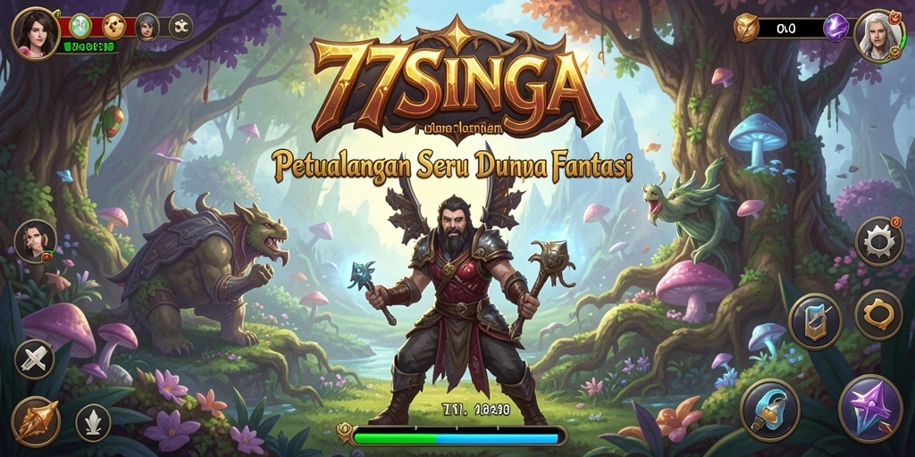 Screenshot gameplay menunjukkan petualangan menarik di <strong>77SINGA</strong>.