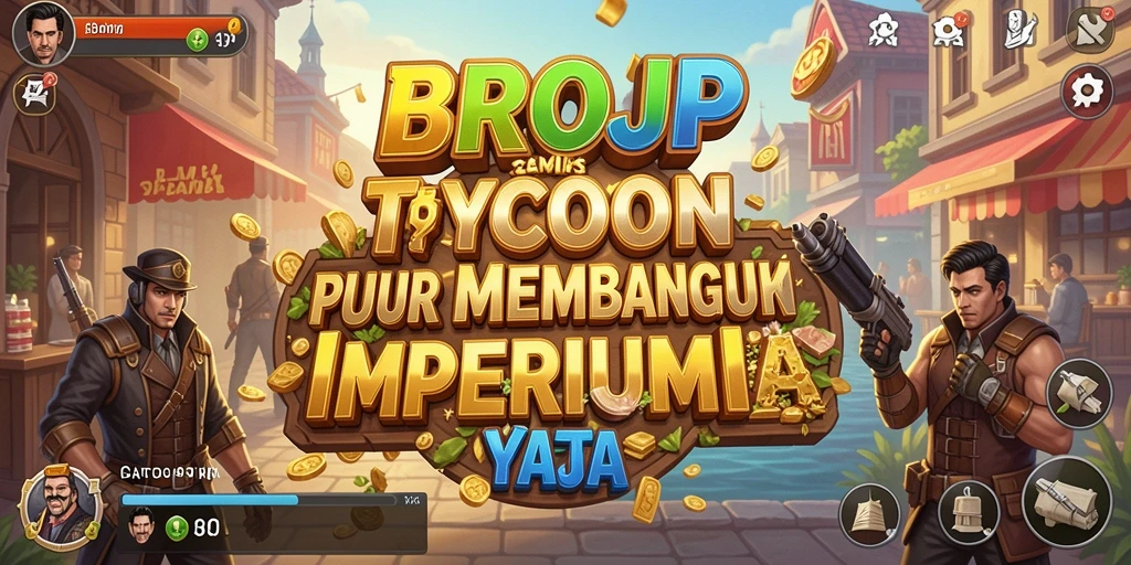 Screenshot BROJP menampilkan gameplay Tycoon yang menarik dan dinamis.