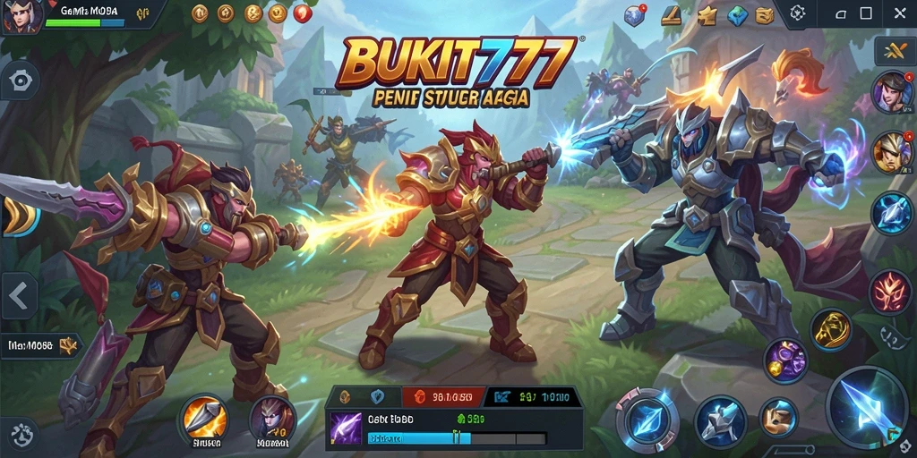 Gameplay seru dan karakter unik di BUKIT777.