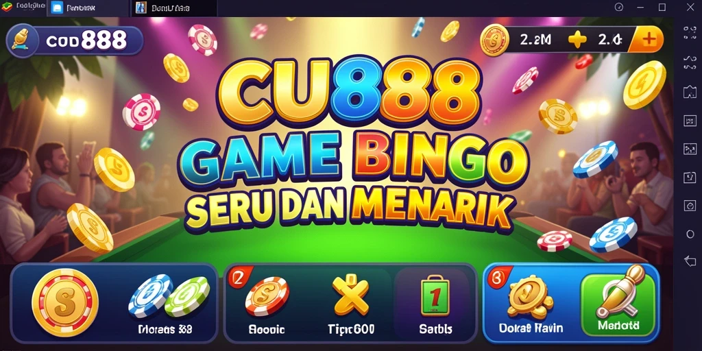 Gameplay seru dan interaktif dari CU888 yang mengasyikkan.