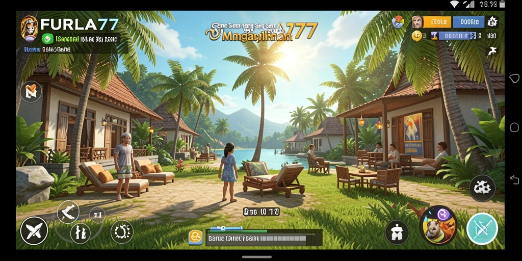 Screenshot gameplay FURLA77 yang menampilkan momen seru permainan.