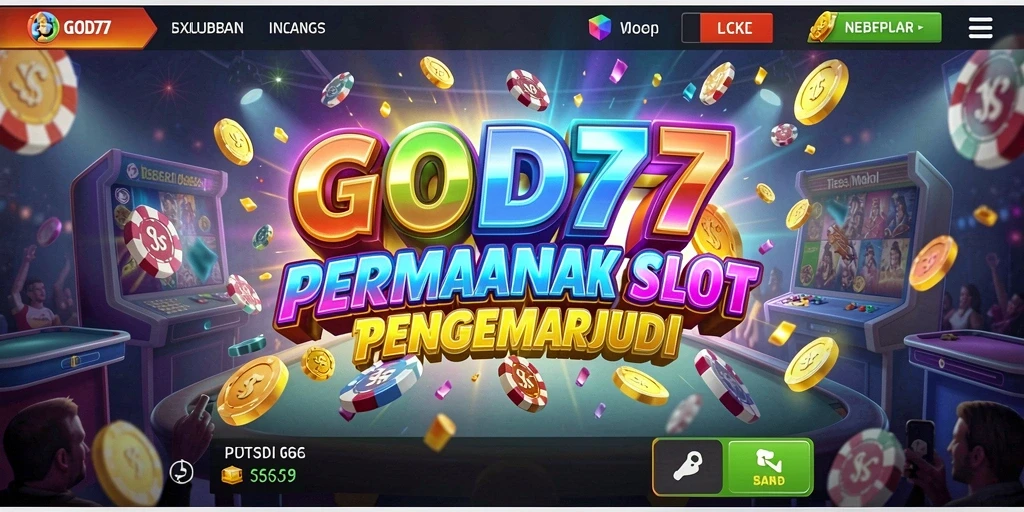 Screenshot utama GOD77 menampilkan gameplay Slot yang menarik.