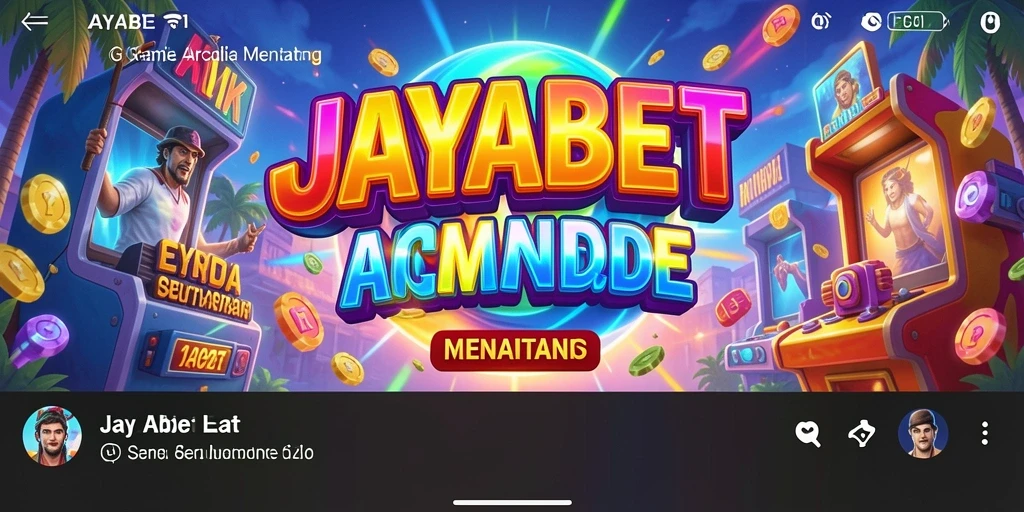 Tampilan gameplay seru di JAYABET saat pemain melewati rintangan.