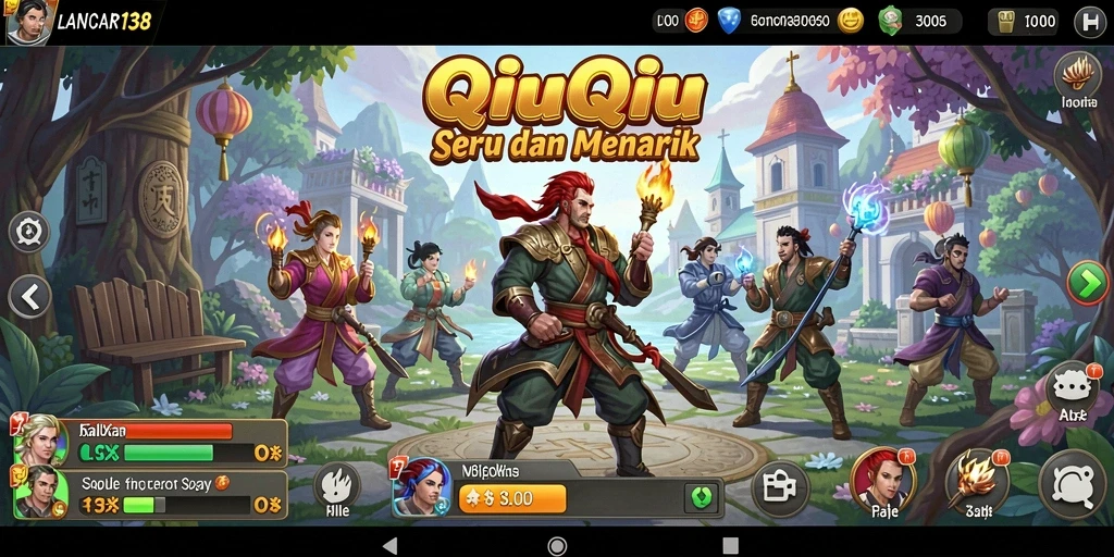 Tampilan gameplay seru dalam LANCAR138 yang menggugah semangat.