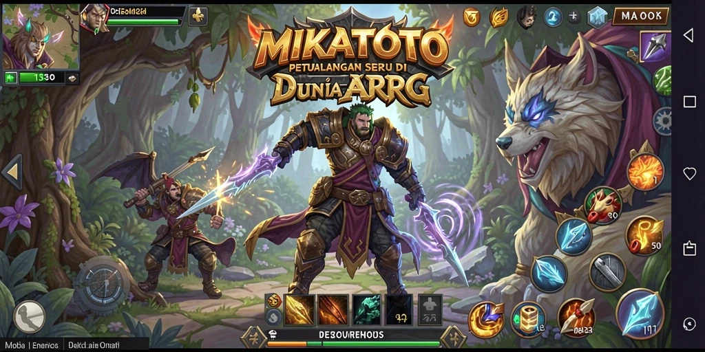 Gameplay seru MIKATOTO dengan grafik menawan.