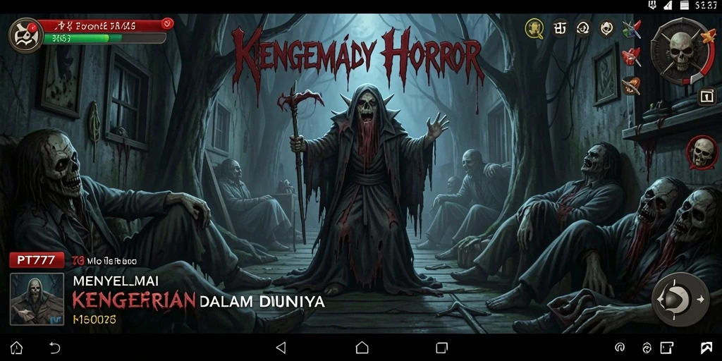 Gameplay menegangkan dengan atmosfer horor yang mencekam.