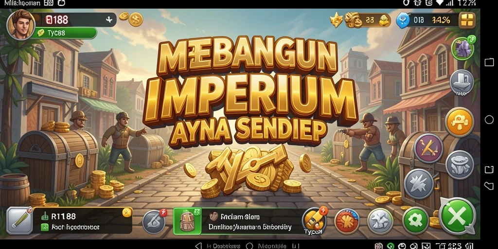 Tampilan gameplay Tycoon yang menarik dan fungsional.