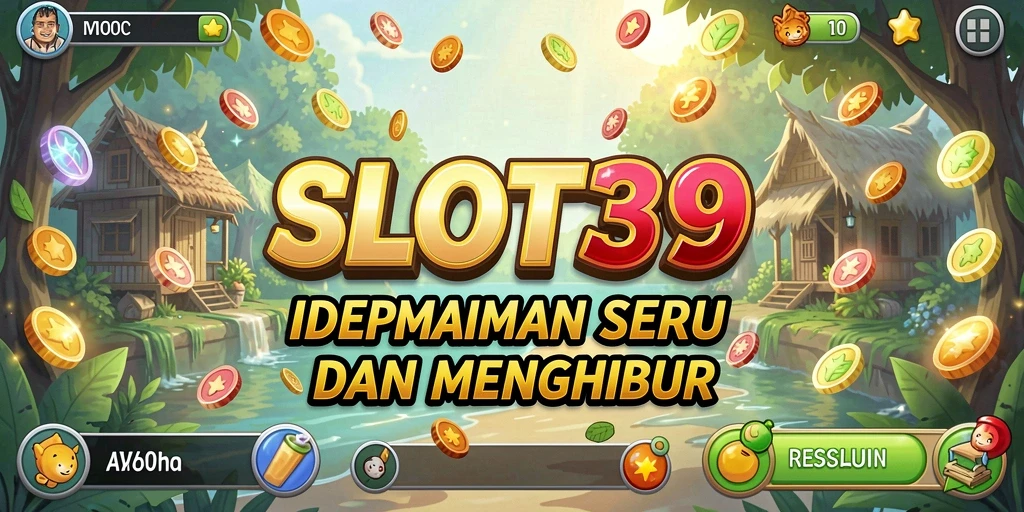 Tampilan gameplay SLOT39 yang mengasyikkan dan interaktif.