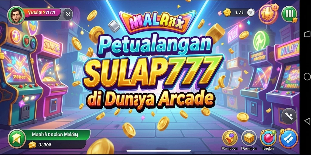 Screenshot gameplay SULAP777 menampilkan petualangan seru dan tantangan Arcade.